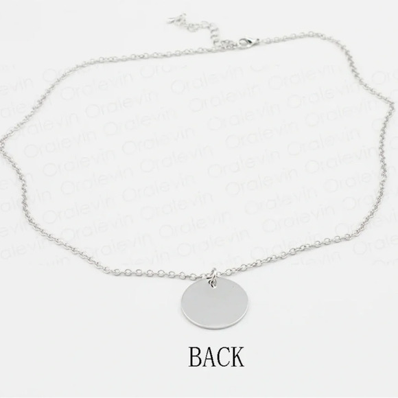 “A piece of my heart lives in heaven" necklace - Picture 7 of 8